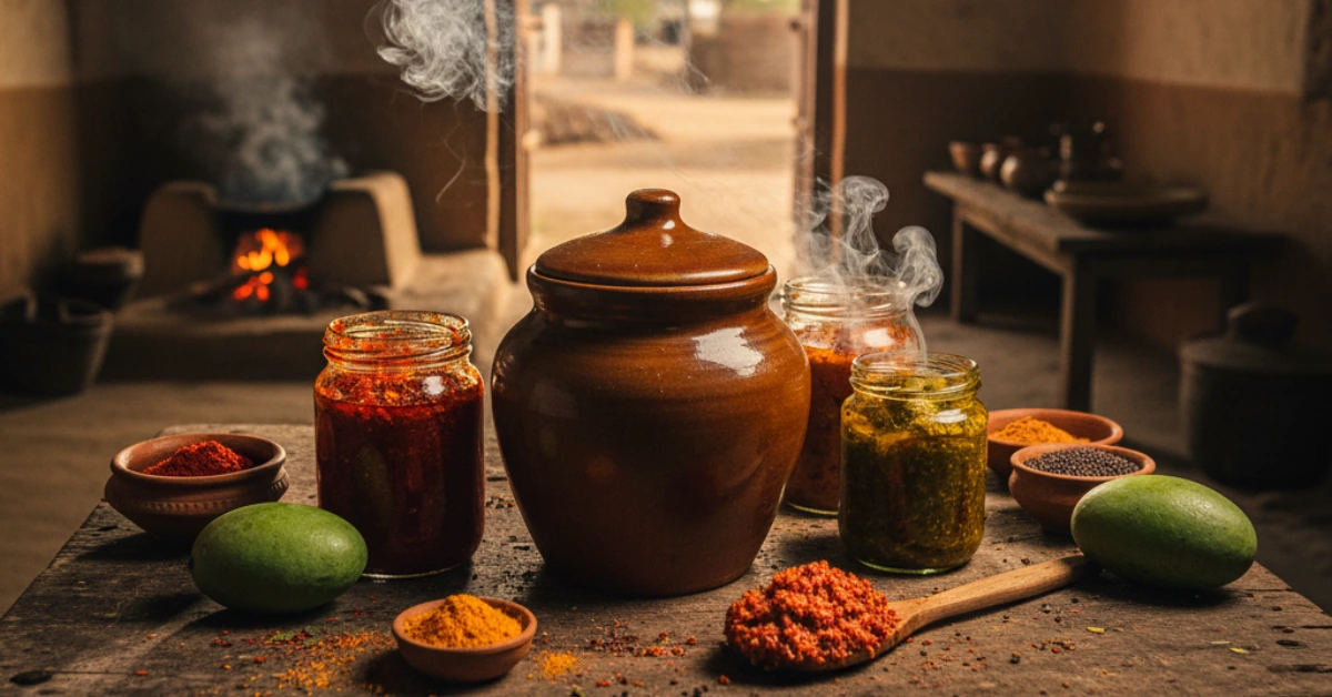 Homemade Mango Pickle